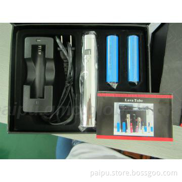 LAVA TUBE huge vapor variable volt electronic cigarette with CE, ROHS
